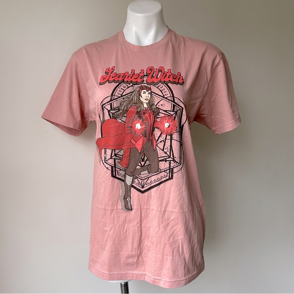 Marvel WandaVision Scarlet Witch Retro Women's T-Shirt, M NWT - Picture 2 of 5